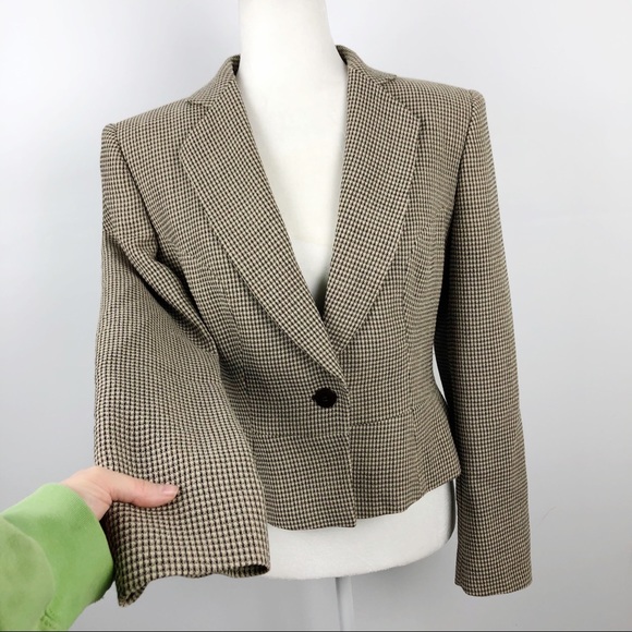 Giorgio Armani Le Collezione Checkered Jacket 10 - Picture 6 of 16